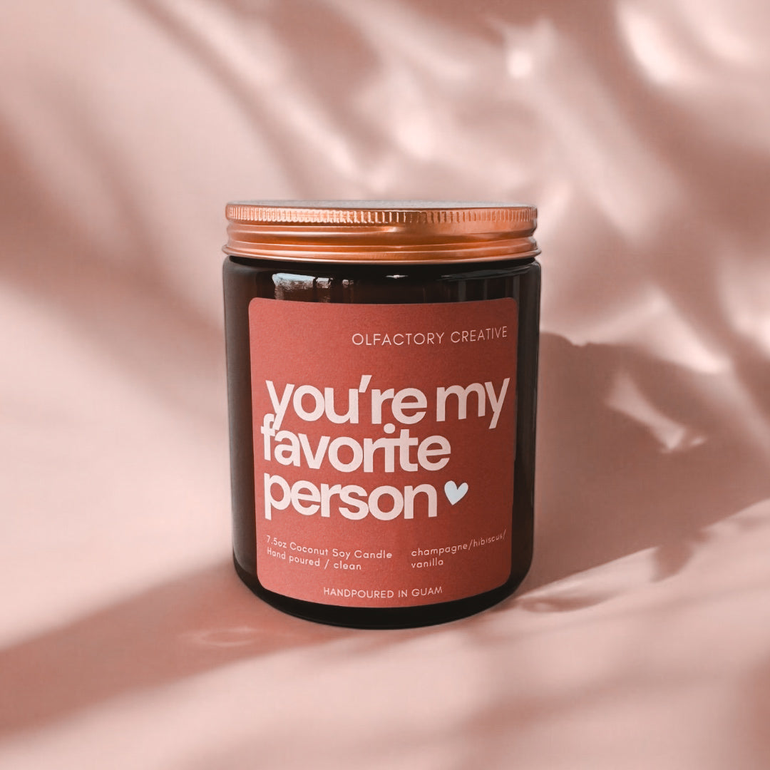 Hidden Message Candle