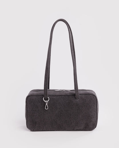BAGGU Denim Bowler Bag