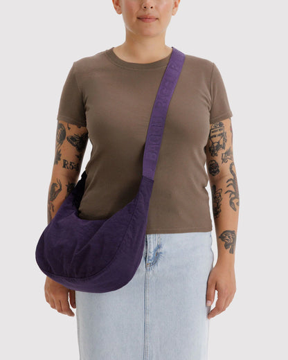BAGGU Medium Nylon Crescent Bag