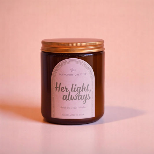 Her Light, Always - a Mother’s Day Candle