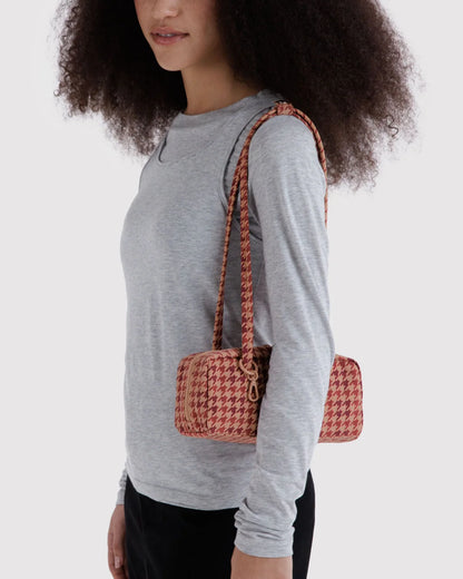 BAGGU Small Nylon Bowler Bag