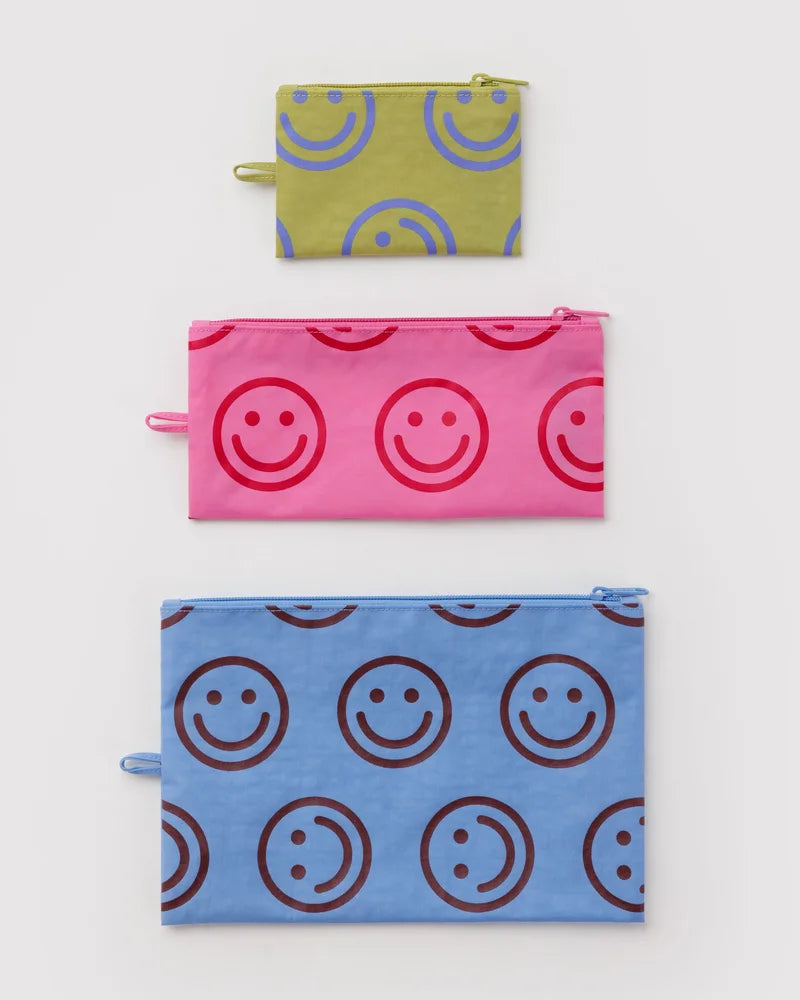 BAGGU Flat Pouch Set